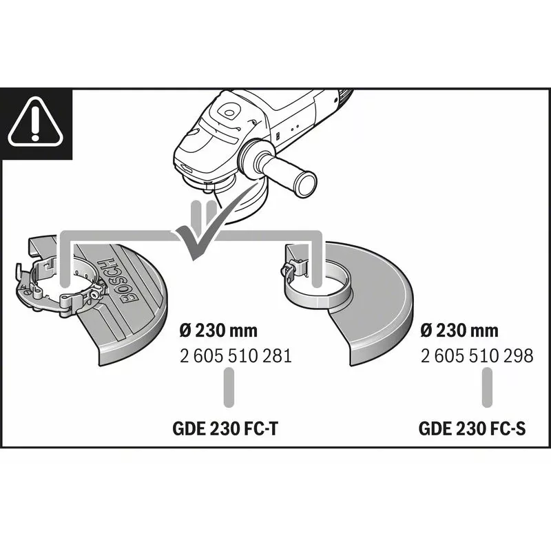 System odsysania pyłu Bosch GDE 230 FC-S Professional
