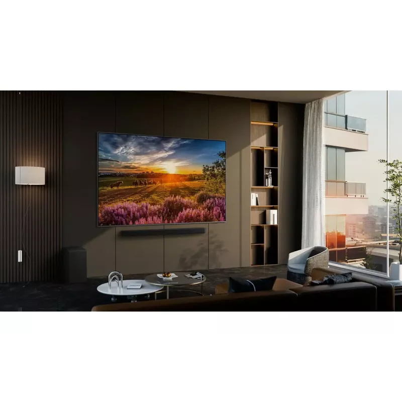 Samsung Q80D GQ85Q80DATXZG TV 2.16 m (85 cali) 4K Ultra HD Smart TV Wi-Fi Srebrny