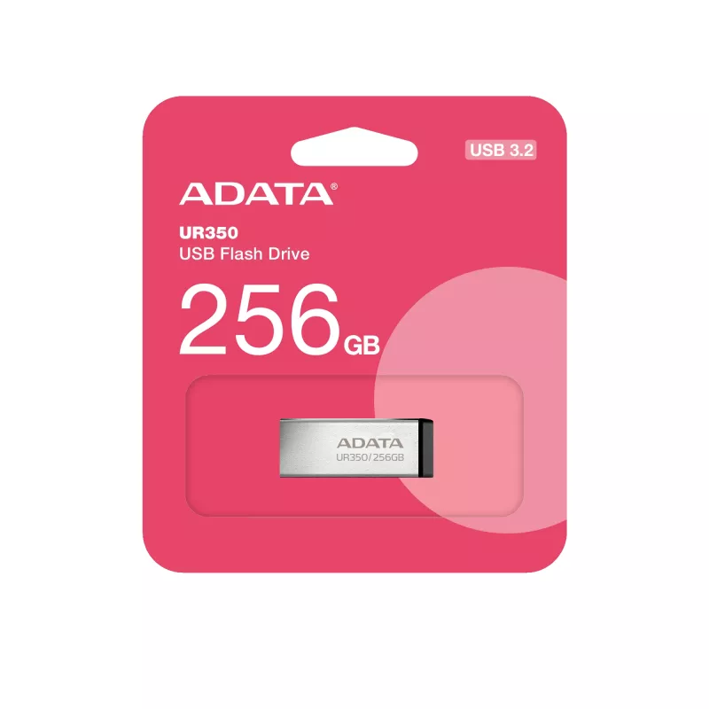 ADATA UR350 pendrive 256 GB USB Type-A 3.2 Gen 1 (3.1 Gen 1) czarny, srebrny