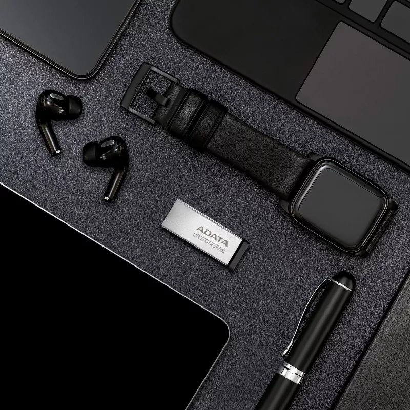 ADATA UR350 pendrive 256 GB USB Type-A 3.2 Gen 1 (3.1 Gen 1) czarny, srebrny