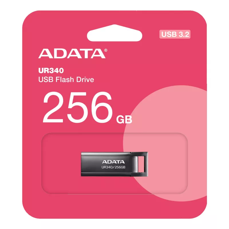 ADATA UR340 pamięć USB 256 GB USB typu A 3.2 Gen 1 (3.1 Gen 1) czarna