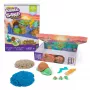 Kinetic Sand, Project Planet Turtle Beach z 14 uncjami piasku do zabawy, narzędziami i foremkami, zrównoważonymi ekologicznymi materiałami, zabawki sensoryczne dla dzieci