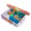 Kinetic Sand, Project Planet Turtle Beach z 14 uncjami piasku do zabawy, narzędziami i foremkami, zrównoważonymi ekologicznymi materiałami, zabawki sensoryczne dla dzieci
