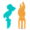 Kinetic Sand, Project Planet Turtle Beach z 14 uncjami piasku do zabawy, narzędziami i foremkami, zrównoważonymi ekologicznymi materiałami, zabawki sensoryczne dla dzieci