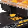 Skrzynka na narzędzia DeWALT ToughSystem 2.0 Czarna Przezroczysta Żółta 6 kieszeni