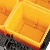 Skrzynka na narzędzia DeWALT ToughSystem 2.0 Czarna Przezroczysta Żółta 6 kieszeni