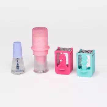 Cool Maker, GO GLAM Nail Kit Refill, wzory jednorożca i syren, stylizacja 80 paznokci (opakowanie może się różnić), zabawki artystyczne i rzemieślnicze dla dzieci od 7 lat