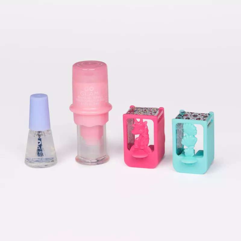 Cool Maker, GO GLAM Nail Kit Refill, wzory jednorożca i syren, stylizacja 80 paznokci (opakowanie może się różnić), zabawki artystyczne i rzemieślnicze dla dzieci od 7 lat