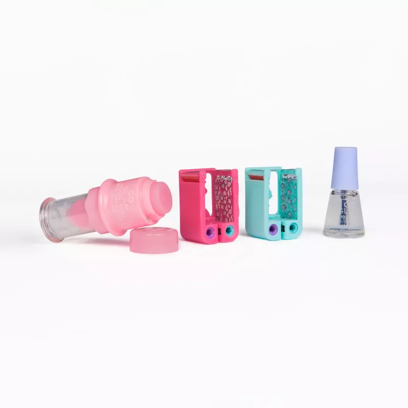 Cool Maker, GO GLAM Nail Kit Refill, wzory jednorożca i syren, stylizacja 80 paznokci (opakowanie może się różnić), zabawki artystyczne i rzemieślnicze dla dzieci od 7 lat