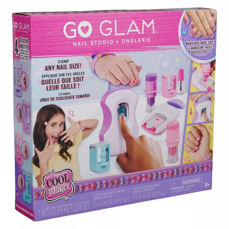 Nail Salon Spinmaster Cool Maker Go Glam 6070509 Zestaw do zdobienia paznokci DIY dla dzieci