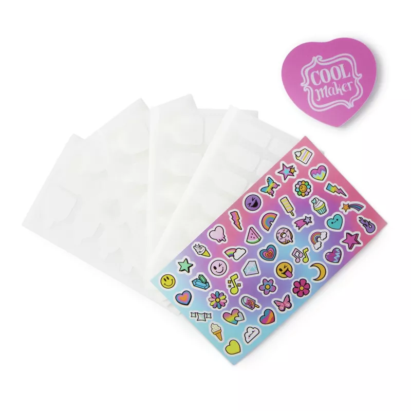 Cool Maker, Mix & Mani Foil Nail Kit z 6 arkuszami i naklejkami do 5 manicure DIY (opakowanie może się różnić), zabawki artystyczne i kreatywne dla dzieci od 7 lat