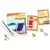 Ravensburger Painting Set CreArt Gallery Wall Set 'At the Beach' 23901 — zestaw do malowania z panelami ramowymi