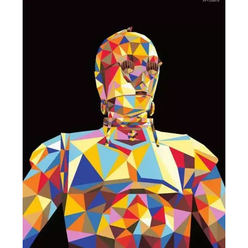 Zestaw do malowania Ravensburger CreArt Star Wars C-3PO