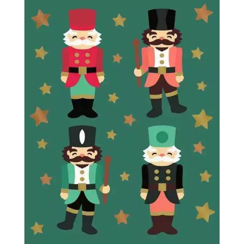 Zestaw do malowania Ravensburger CreArt Christmas Nutcracker Delight - model 23893