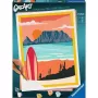 Ravensburger Painting CreArt 'Sunset at the Beach' model 23898 — zestaw do malowania po numerach dla dorosłych i młodzieży