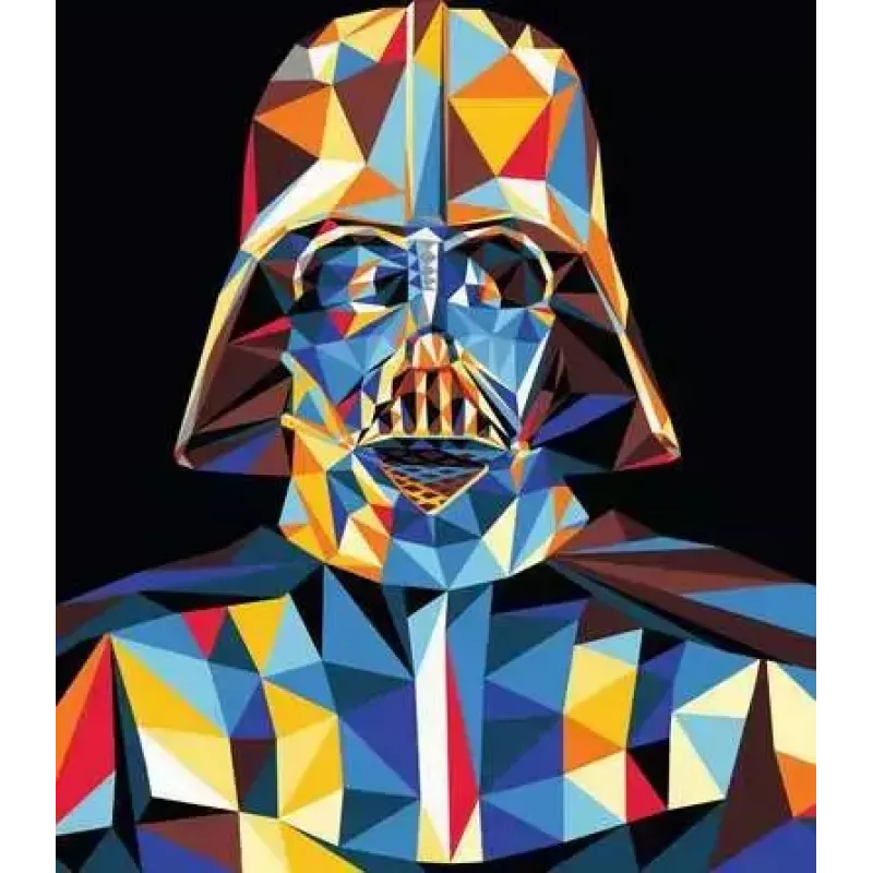 Zestaw do malowania Ravensburger CreArt Star Wars - Darth Vader, model 23731, zestaw do malowania po numerach