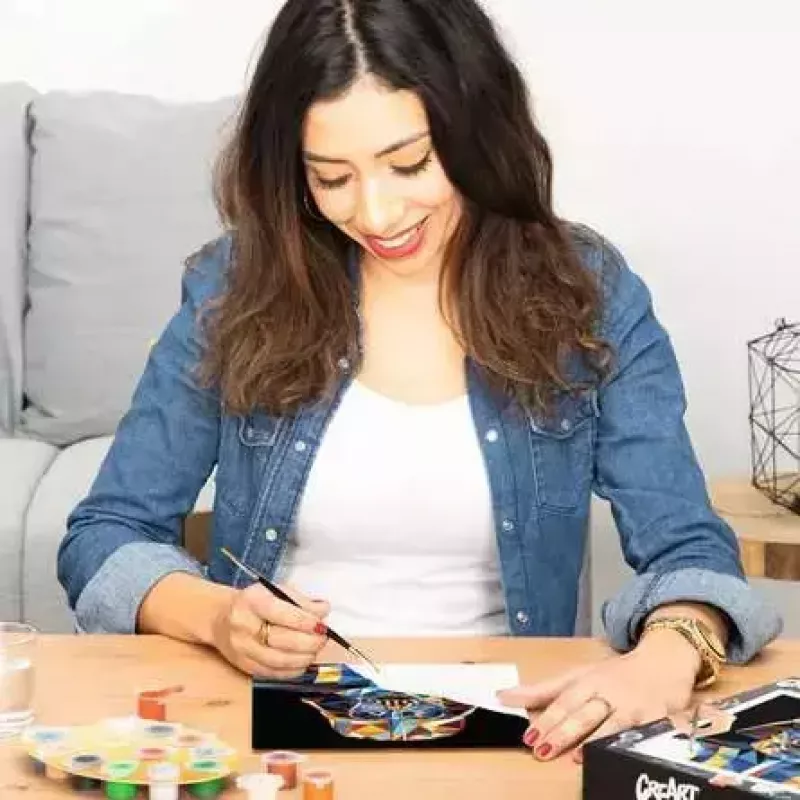 Zestaw do malowania Ravensburger CreArt Star Wars - Darth Vader, model 23731, zestaw do malowania po numerach
