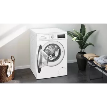 Siemens iQ500 WU14UT42 pralka Ładowana od przodu 9 kg 1351 RPM Biały