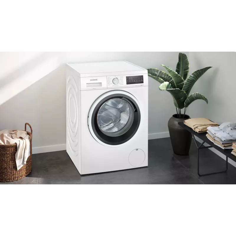 Siemens iQ500 WU14UT42 pralka Ładowana od przodu 9 kg 1351 RPM Biały