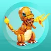 MEGA Pokémon Build & Show Charmander zestaw konstrukcyjny, wysokość 4 cale,