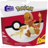 MEGA Pokémon Build & Show Charmander zestaw konstrukcyjny, wysokość 4 cale,