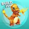 MEGA Pokémon Build & Show Charmander zestaw konstrukcyjny, wysokość 4 cale,