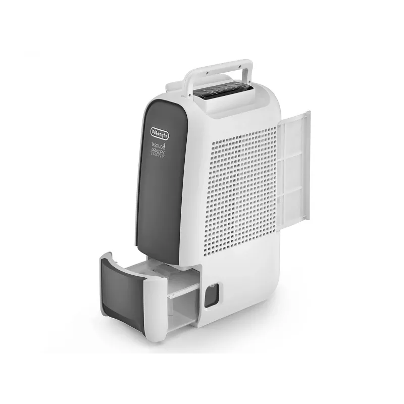 Osuszacz DeLonghi DNS65 zbiornik na wodę 2,8 l, 34 dB, 220–240 V, 50 Hz, czarny/szary