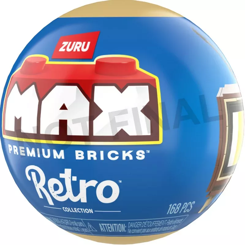 MAX Premium Retro Building Bricks Collection ZURU