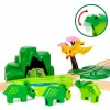 Zestaw kolejowy Ravensburger Dinosaur Deluxe Set BRIO World 63610400 z funkcjami interaktywnymi