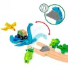 Zestaw kolejowy Ravensburger Dinosaur Deluxe Set BRIO World 63610400 z funkcjami interaktywnymi