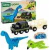 Train BRIO Dinosaur Battery Train wielokolorowy drewno 3+