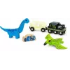 Train BRIO Dinosaur Battery Train wielokolorowy drewno 3+