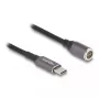 Kabel do ładowania laptopa DeLOCK USB Type-C męski na magnetyczne złącze 8-pinowe 1,8 m
