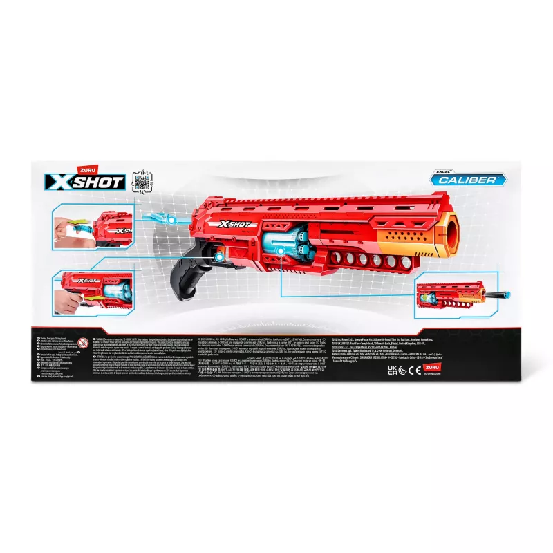 XSHOT Excel Caliber Blaster (16 rzutek) ZURU
