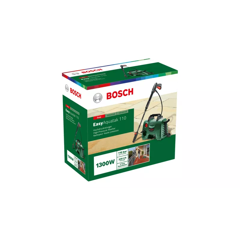 Bosch EasyAquatak 110 myjka ciśnieniowa kompaktowa elektryczna zielona