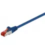 Patch kabel Goobay CAT 6 S/FTP PiMF niebieski 0,15 m