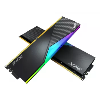 DIMM 32 GB DDR5-6400 (2x 16 GB) Dual-Kit, Arbeitsspeicher schwarz, AX5U6400C3216G-DCLARBK, Lancer RGB, INTEL XMP