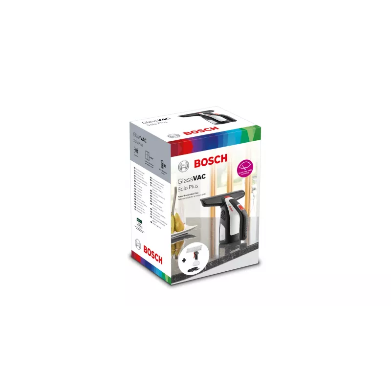 Bosch GlassVAC Solo Plus elektryczna myjka do okien 0,1 l Czarny, Biały