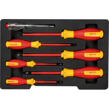 Bosch Professional wkrętaki VDE zestaw SL/PH, 7 sztuk (1600A02NF7)