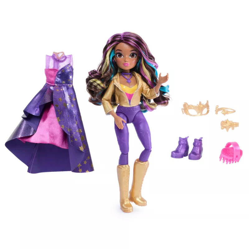 Lalka modowa Spinmaster Unicorn Academy Sophia Masquerade 241 mm Wielokolorowa