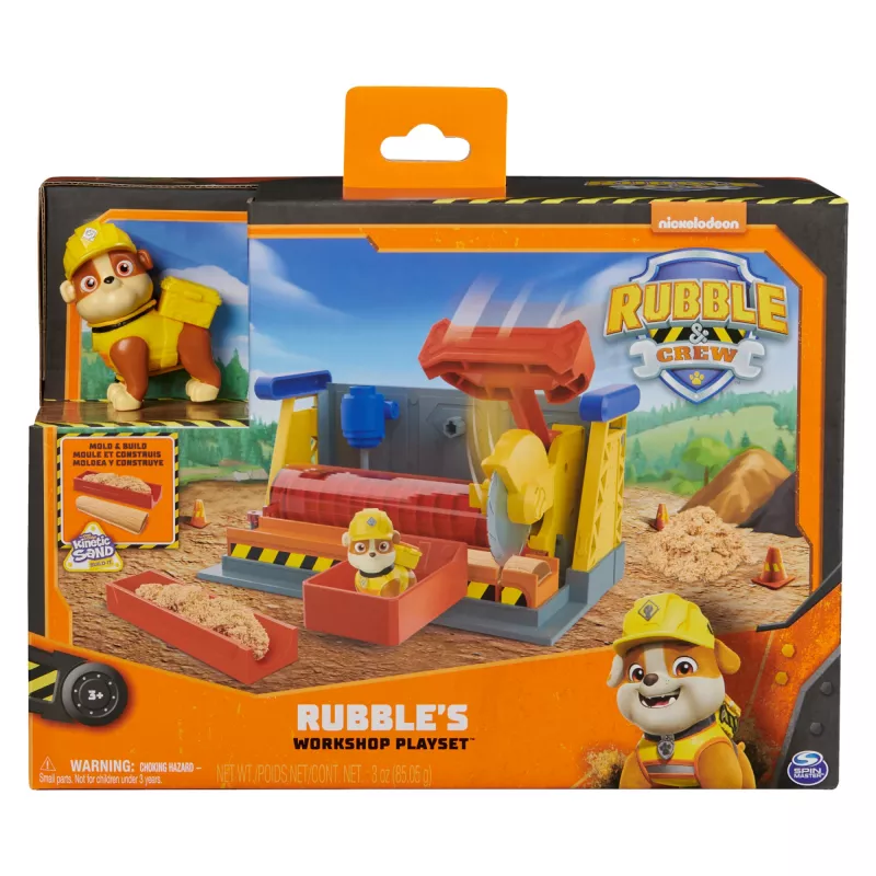 Budowanie Rubble & Crew Warsztat Rubble'a Wielokolorowy