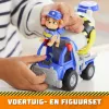 Rubble & Crew, Ciężarówka z Betoniarką Mixa z Figurką i Ruchomymi Elementami, Zabawki dla Dzieci od 3 lat