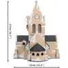 Klocki konstrukcyjne Cobi Kościół Sainte-Mère-Église 2280 elementów 10 lat