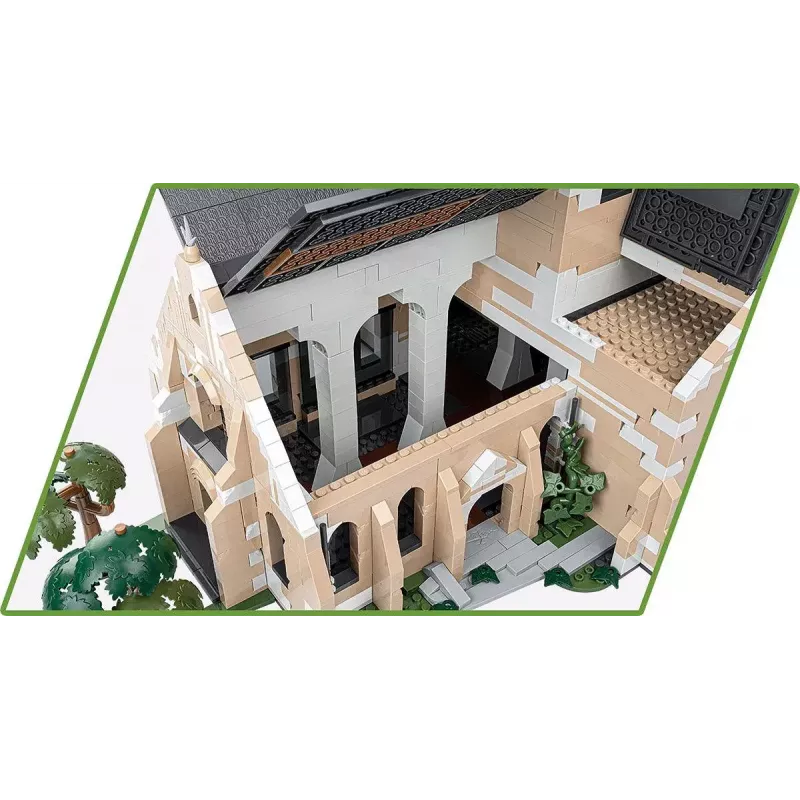 Klocki konstrukcyjne Cobi Kościół Sainte-Mère-Église 2280 elementów 10 lat