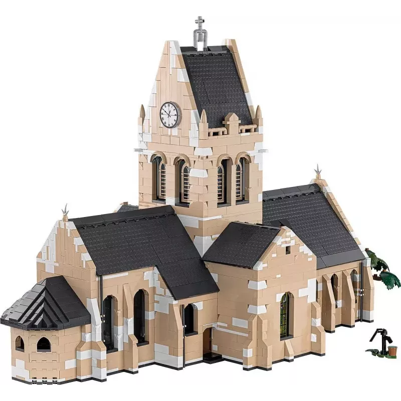 Klocki konstrukcyjne Cobi Kościół Sainte-Mère-Église 2280 elementów 10 lat