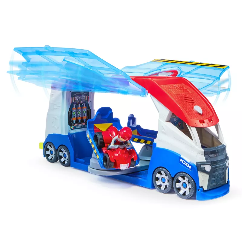 Zestaw pojazdów Spinmaster PAW Patrol Launche & Rescue Patroller, plastikowy, wielokolorowy, dla dzieci od 3 lat