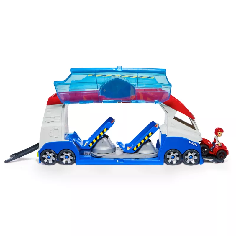 Zestaw pojazdów Spinmaster PAW Patrol Launche & Rescue Patroller, plastikowy, wielokolorowy, dla dzieci od 3 lat