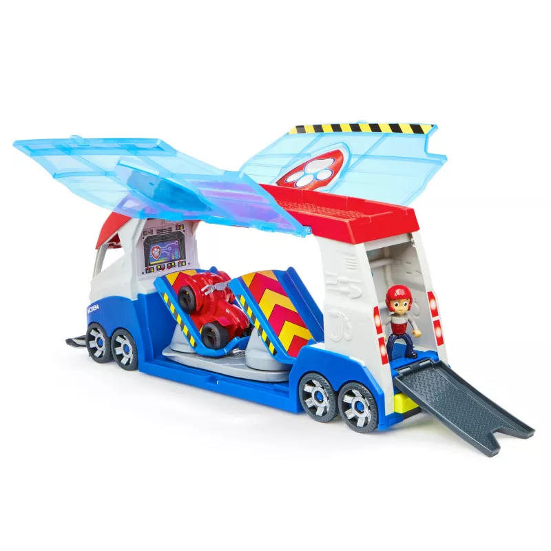 Zestaw pojazdów Spinmaster PAW Patrol Launche & Rescue Patroller, plastikowy, wielokolorowy, dla dzieci od 3 lat