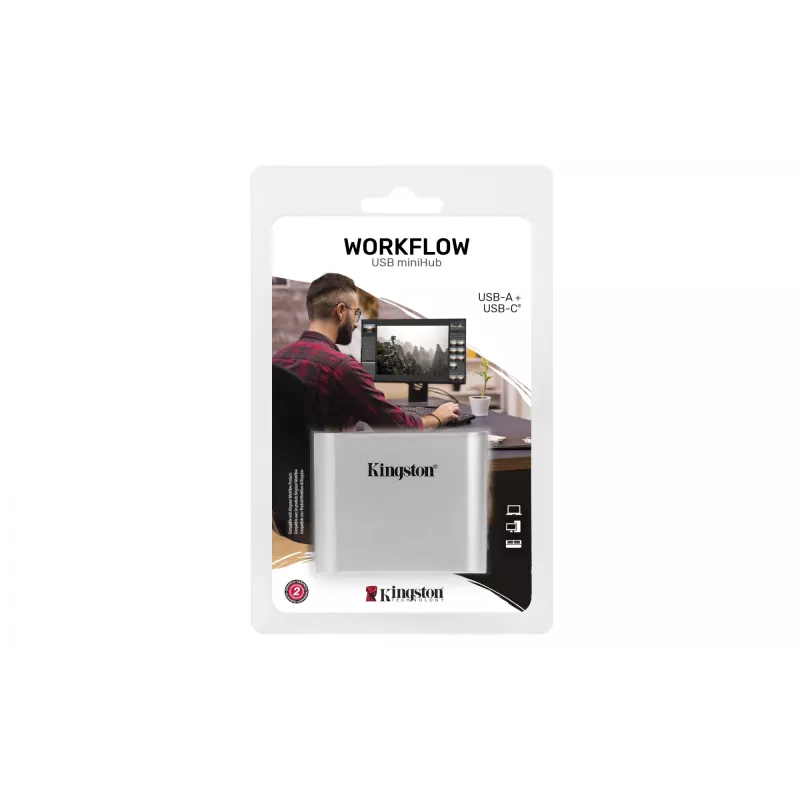 Kingston Technology USB 3.2 Gen 1 Workflow 5G miniHub USB-A i USB-C