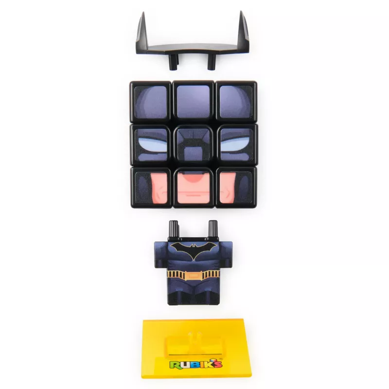 Układanka 3x3 Rubik's Cube spinmaster — wzór Batman